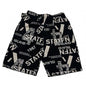 Summer Beach Pants Men's Loose Casual Fifth Pants Ice Silk High Elasticity Quick-drying