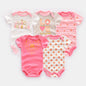 Fashionable Personality Baby Bronzing Printed Jumpsuit