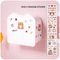 Wall-mounted Sanitary Napkin Storage Box For Girls