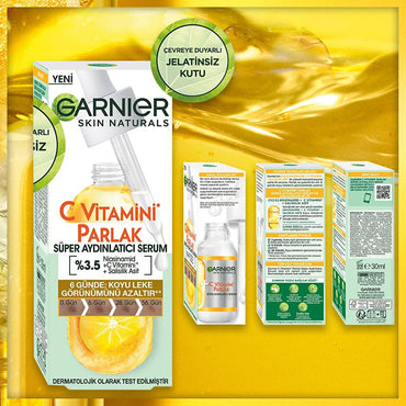Garnier Vitamin C Brightening Super Serum - Brightening Face Serum for Even Skin Tone
