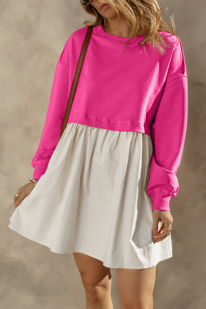 Classic Long Sleeve Mini Dress