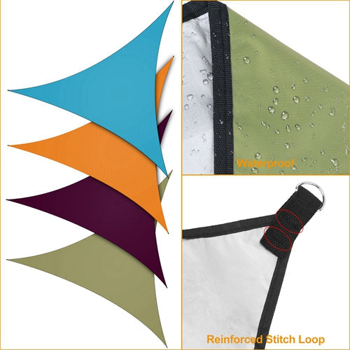 Triangle Shade Sail – Outdoor Sun Canopy for Patio & Playground
