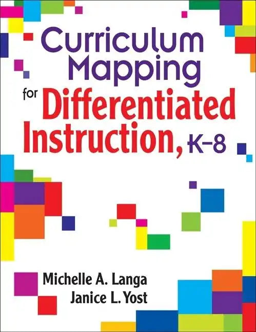 Curriculum Mapping for Differentiated Instruction, K-8 - Paperback