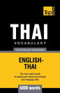Thai vocabulary for English speakers - 5000 words - Paperback