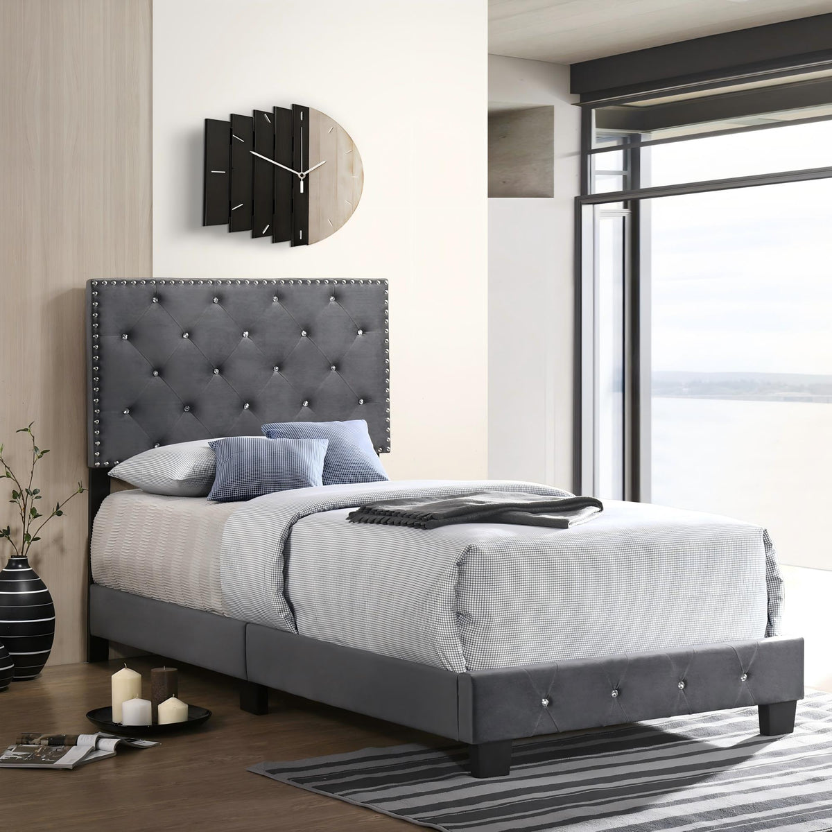 Luxurious Upholstered Bed
