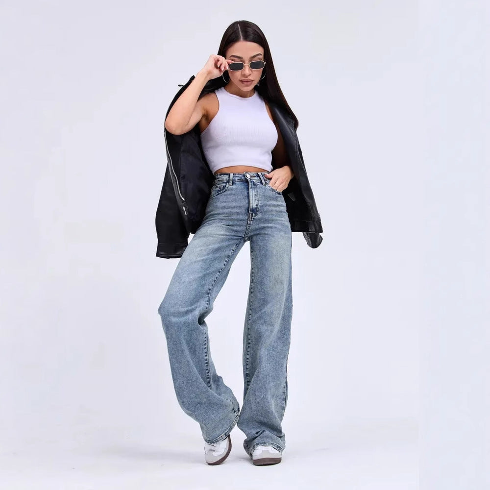 New Springautumn Womens Jeans For Apparel Export