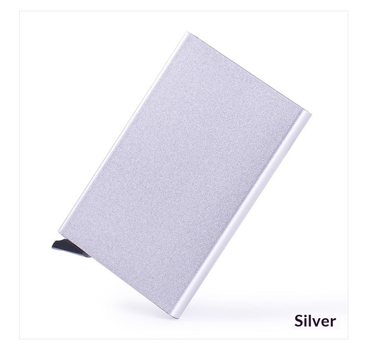 Mens Automatic Pop-Up ID Holder