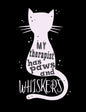 My Therapist Has Paws And Whiskers: Funny Quotes and Pun Themed College Ruled Composition Notebook for Cat Lovers - Paperback