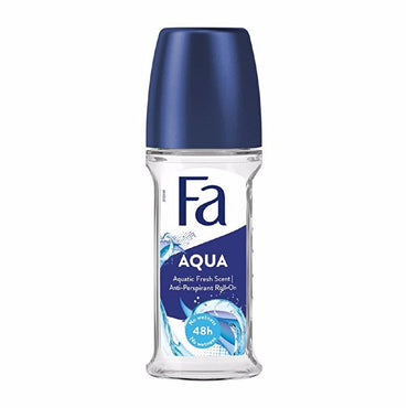 Fa Aqua Women Deodorant Roll-On 50ml - Long-Lasting Freshness | Antiperspirant