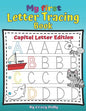 My First Letters Tracing Book - Capital Letters Edition: Learn to Write Activity Workbook for Kids - Paperback