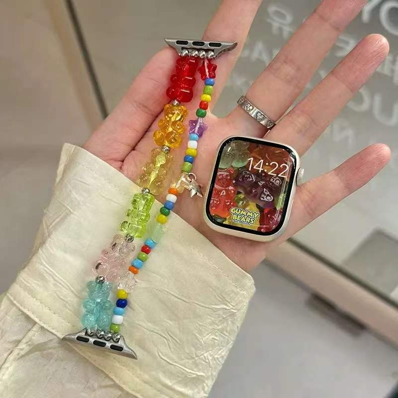 Rainbow Bear Watch Strap Compatible With 22mm20mm18mm Straps