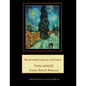 Road with Cypress and Stars: Van Gogh Cross Stitch Pattern - Paperback