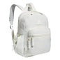 adidas Weekender Sport Fashion Compact Smaller Backpack with Detachable Mini valuables Pouch Off White One Size