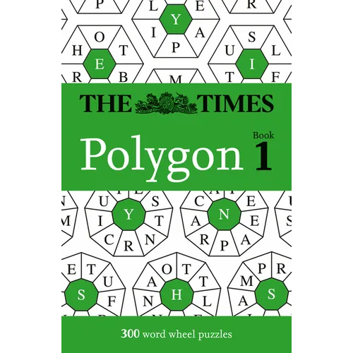 The Times Polygon Book 1: 300 Word Wheel Puzzles - Paperback