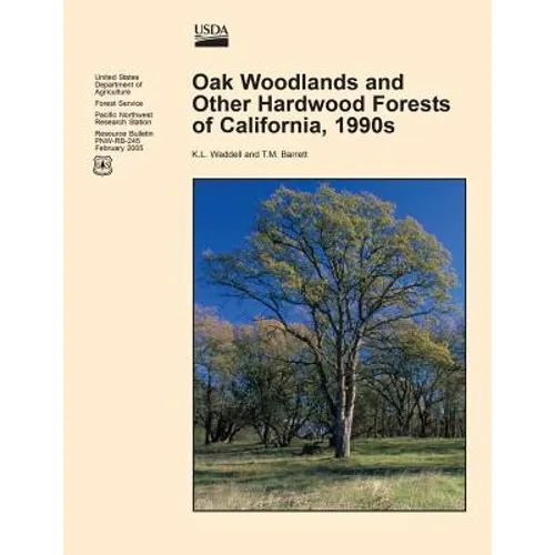 Oak Woodlands and Other Hardwood Forest of California, 1990s - Paperback