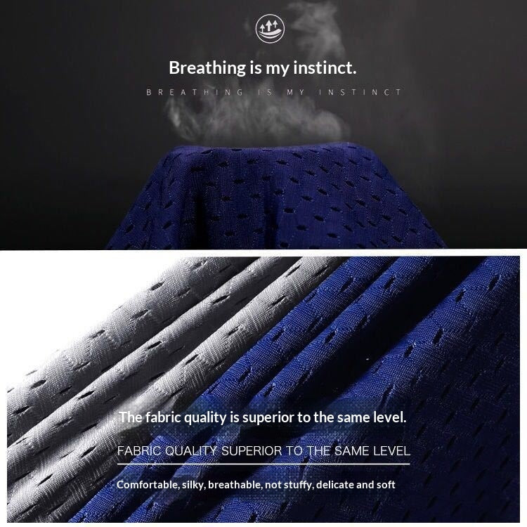 Ice Silk Mesh Summer Youth Sports Comfortable Breathable Boxer Briefs For Men