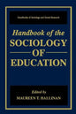 Handbook of the Sociology of Education - Hardcover