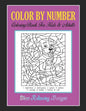 Color By Number: Brain Games, Coloring Book For Kids & Adults Stress Relieving Designs - Paperback