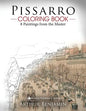 Pissarro Coloring Book: 8 Paintings from the Master - Paperback