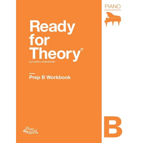 Ready for Theory: Piano Workbook, Prep B - Paperback