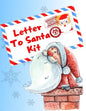 Letter To Santa Kit: Write A Letter To Santa Claus, Coloring And Sticker Pages - Paperback