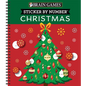 Brain Games - Sticker by Number: Christmas (28 Images to Sticker - Christmas Tree Cover): Volume 2 - Spiral