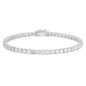8Ct Lab Grown IGI Certified Diamond Women's Tennis Bracelet 14K White Gold 6"