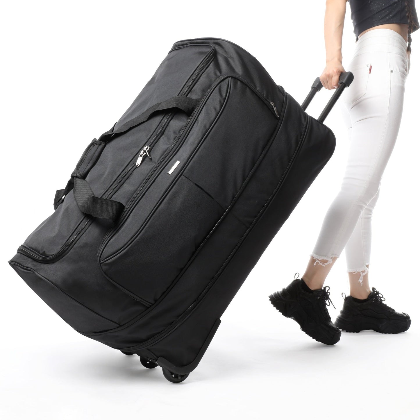 Foldable Waterproof Checked Luggage Suitcase