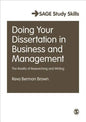 Doing Your Dissertation in Business and Management - Paperback