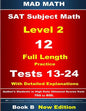 2018 SAT Subject Level 2 Book B Tests 13-24 - Paperback
