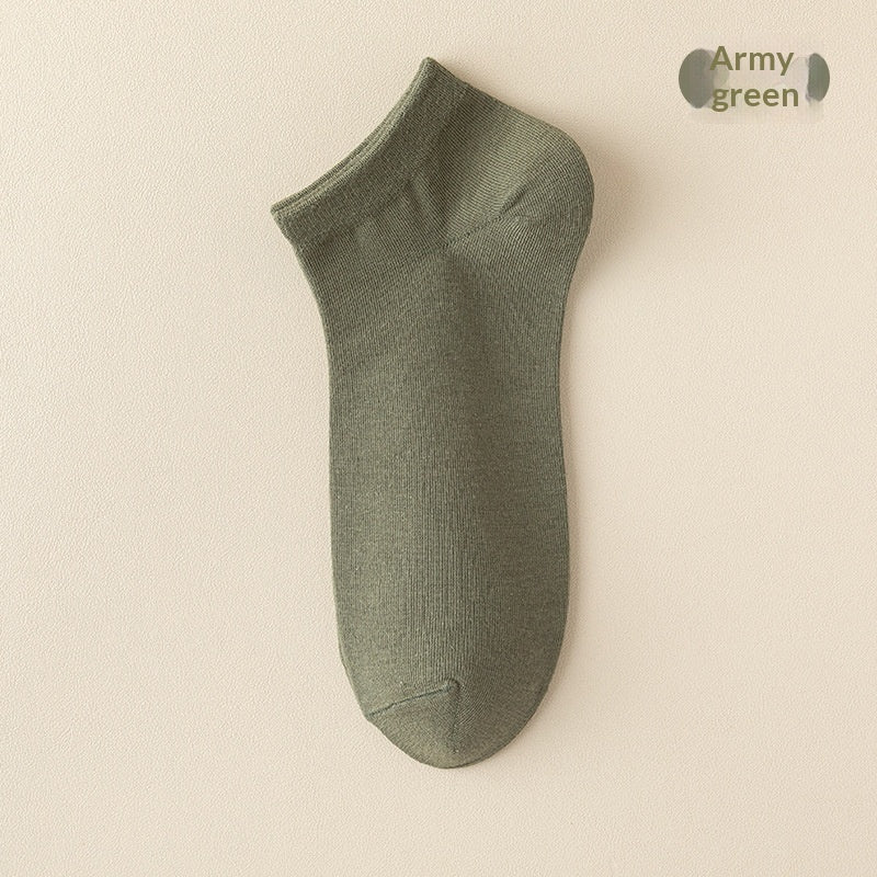 Pure Cotton Socks Summer Thin Style Mens And Couples Version