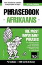 English-Afrikaans phrasebook and 1500-word dictionary - Paperback