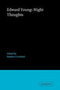 Edward Young: Night Thoughts - Paperback
