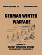 German Winter Warfare (Special Series, no. 18) - Paperback
