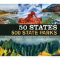 50 States 500 State Parks - Hardcover