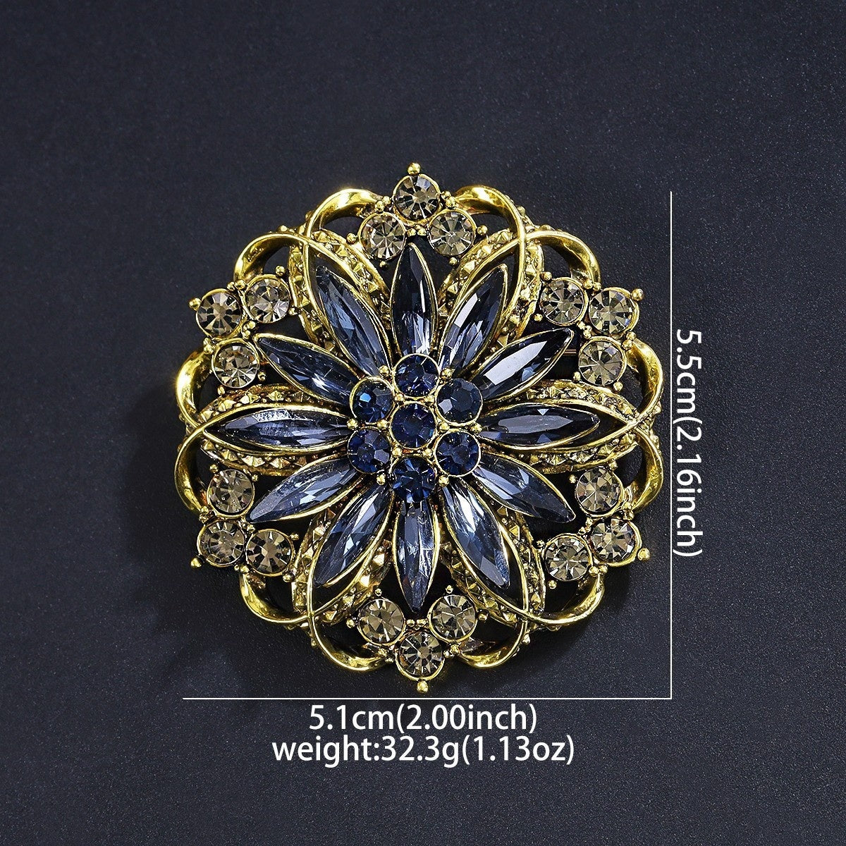 Luxurious Elegant Clothing Brooch For Men And Women