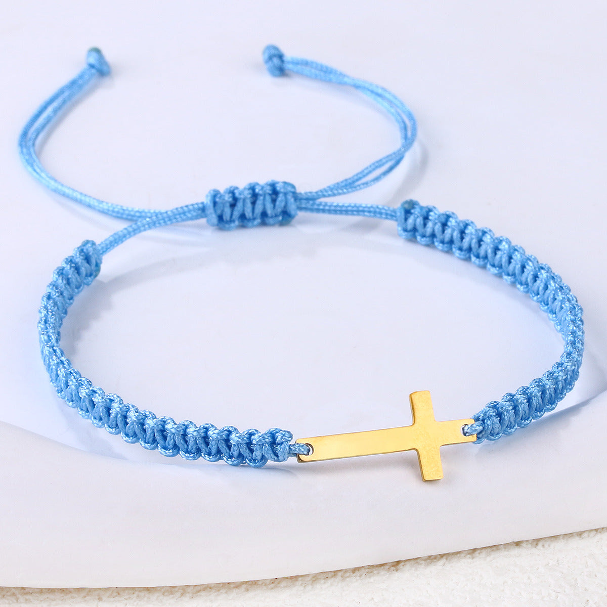 Handmade Bracelet Women's European And American Colorful Stainless Steel