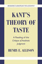 Kant's Theory of Taste: A Reading of the Critique of Aesthetic Judgment - Paperback