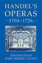 Handel's Operas, 1704-1726 - Hardcover