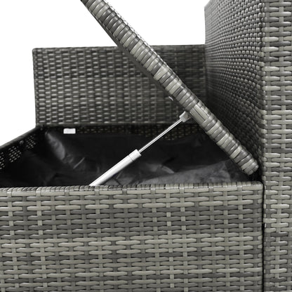 Outdoor 6-Piece All Weather PE Rattan Sofa Set, Garden Patio Wicker Sectional