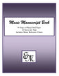 Music Manuscript Book (Purple): 96 pages, 12 staves: Includes Music Reference Charts - Paperback