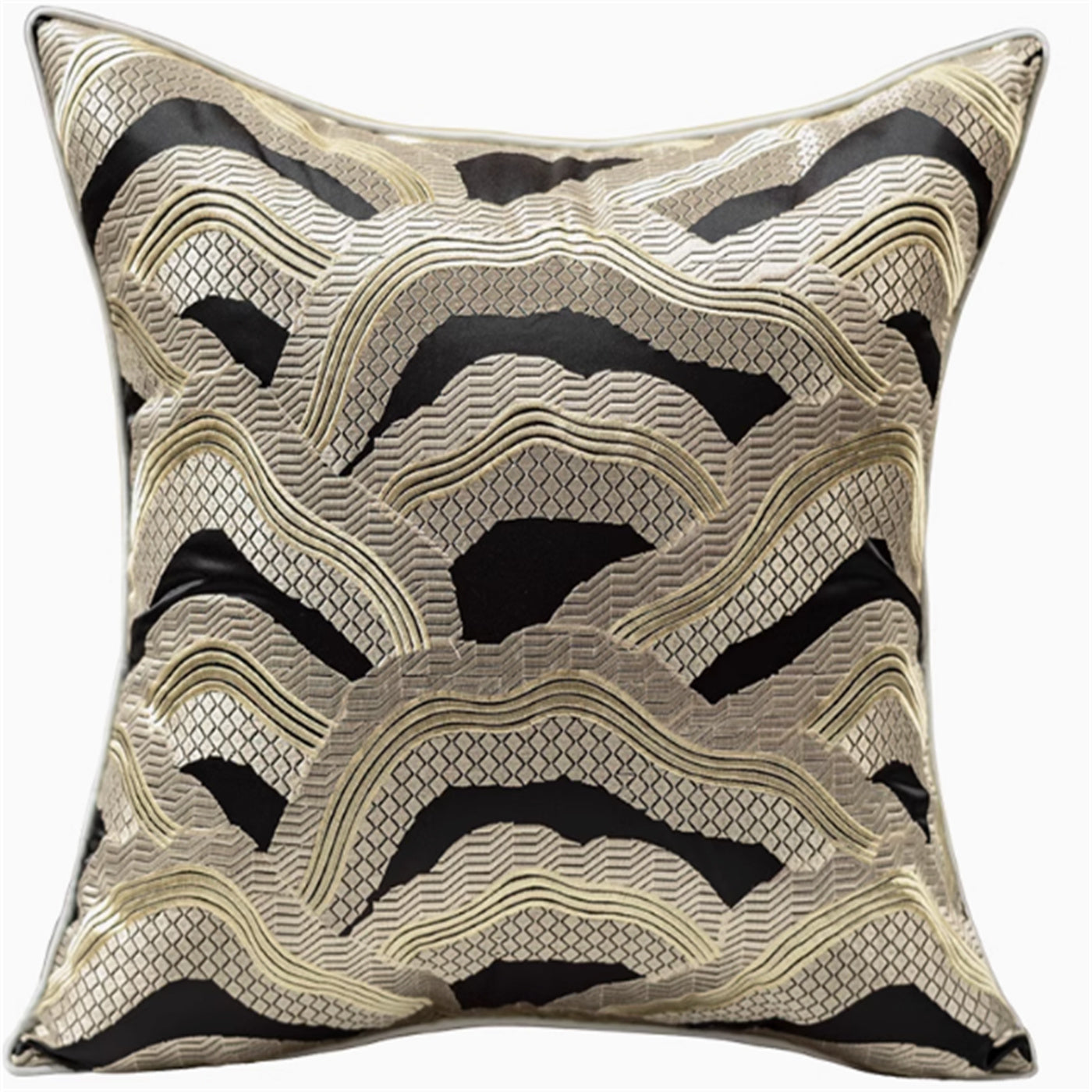 Chinese Style Embroidered Pillowcase With Core Protector