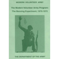 The Modern Volunteer Army Program: The Benning Experiment, 1970-1972 - Paperback