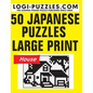 50 Japanese Puzzles - Large Print - Paperback