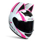 Personalized Cat Ears Electric Motorcycle Helmets for Men and Women - Custom Fit, Safe, and Stylish
