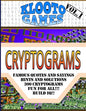 KLOOTO Games CRYPTOGRAMS: Volume I - Paperback