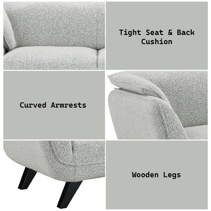 Nayeli - Boucle Loveseat