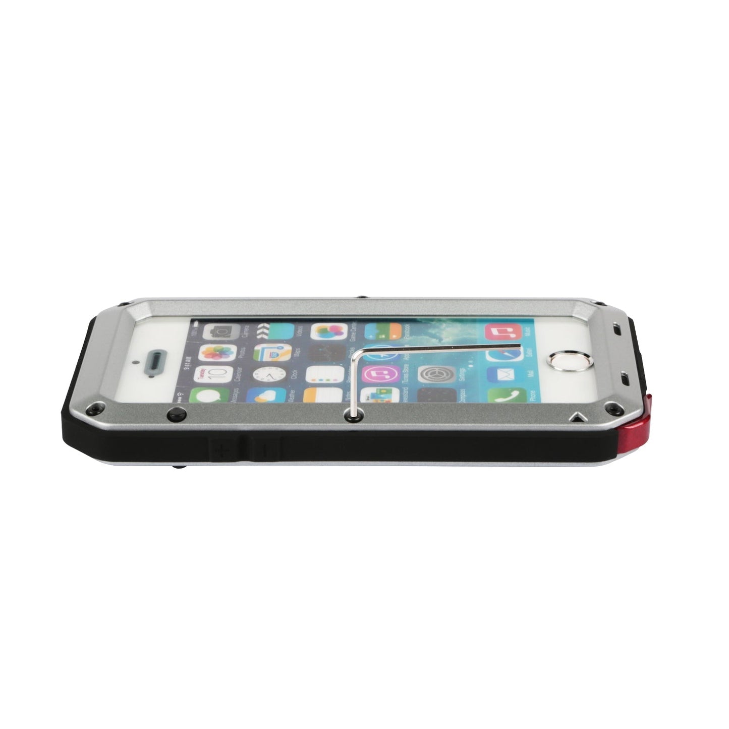 Rugged Shock-Resistant Hybrid Full Cover Case For iPhone 6 Plus