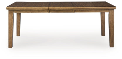 Urbinforte - Dining Room Butterfly Extension Table - Light Brown