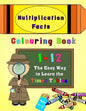 Multiplication Facts Colouring Book 1-12: The Easy Way to Learn the Times Tables - Paperback